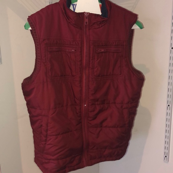 Great Cotton filled maroon vest - Picture 4 of 5